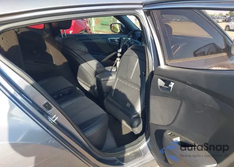 2016 Hyundai Veloster из США, поврежденный, VIN KMHTC6AD3GU298602